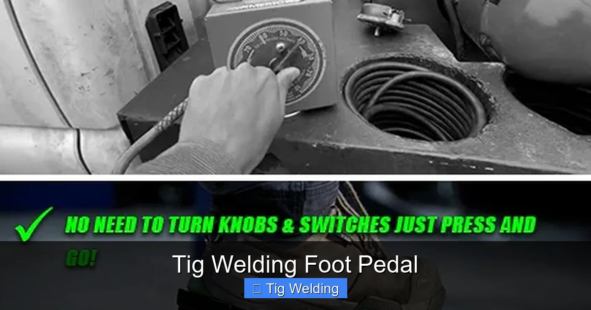 Tig Welding Foot Pedal
