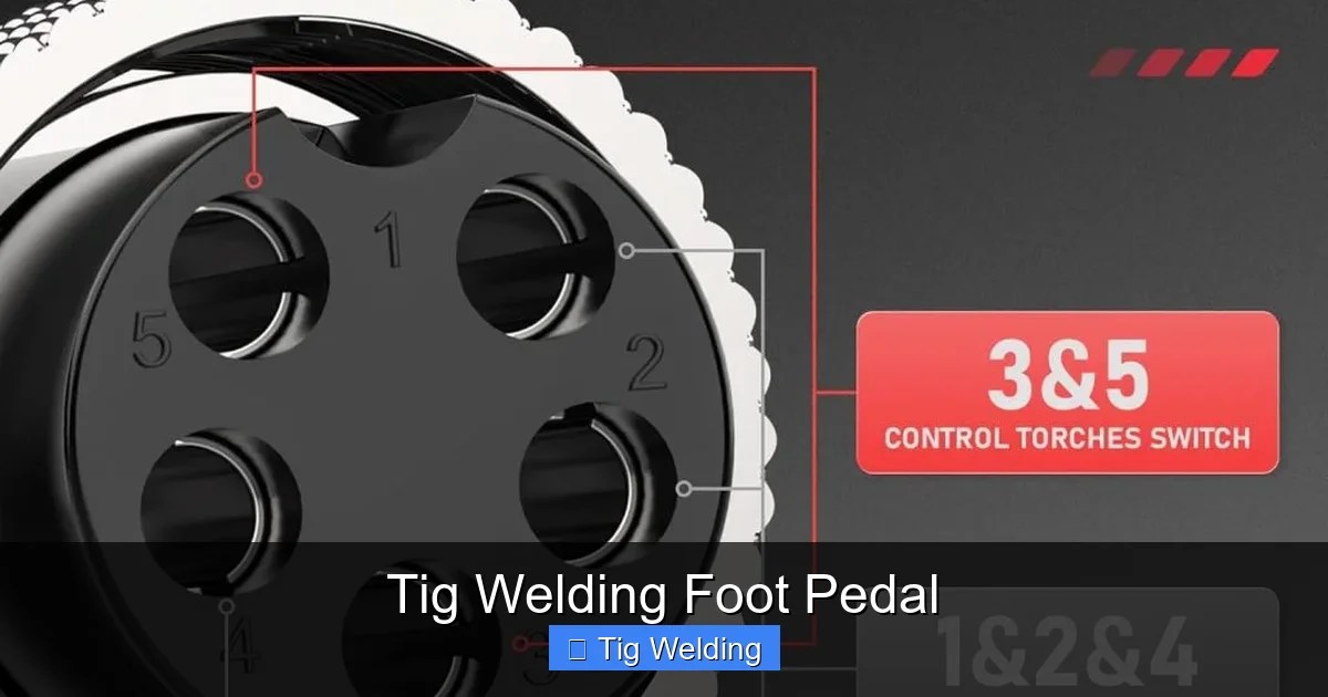 Tig Welding Foot Pedal