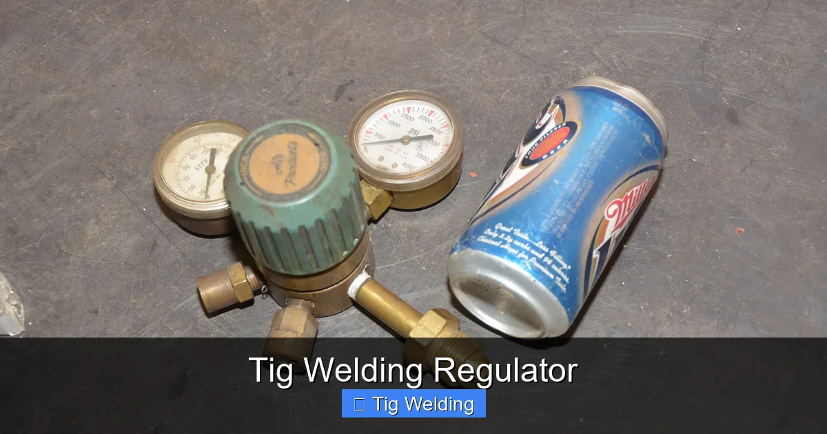 Tig Welding Regulator