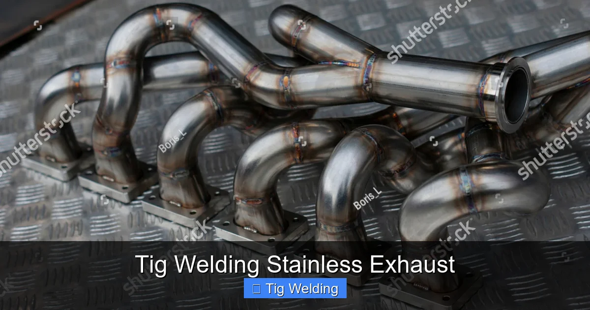 Tig Welding Stainless Exhaust