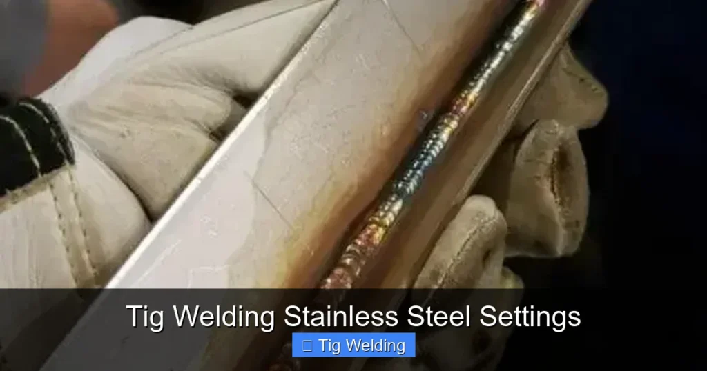 Tig Welding Stainless Steel Settings
