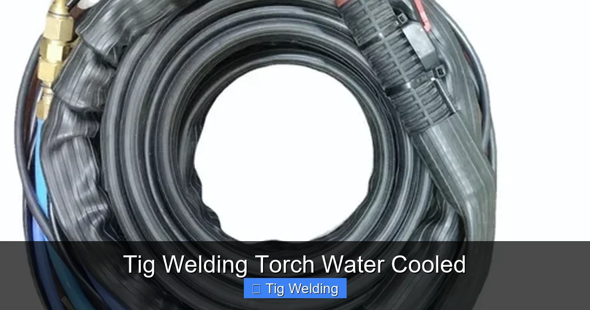 Tig Welding Torch Water Cooled