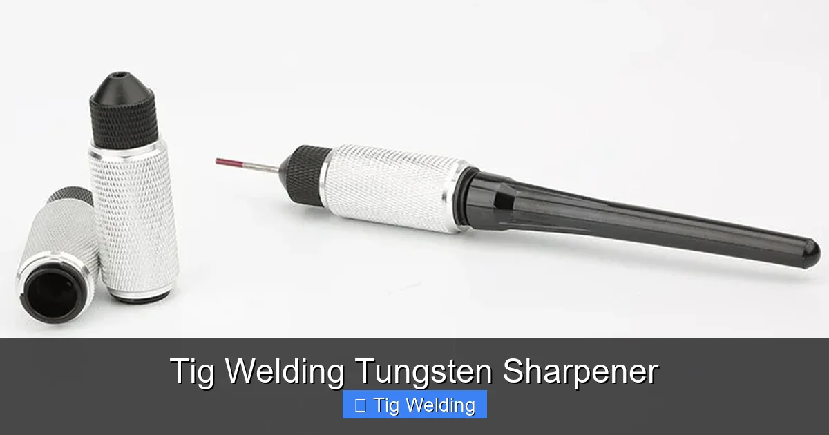 Tig Welding Tungsten Sharpener