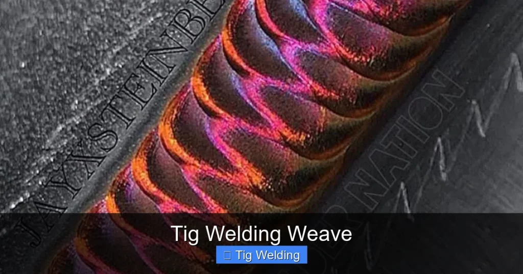 Tig Welding Weave