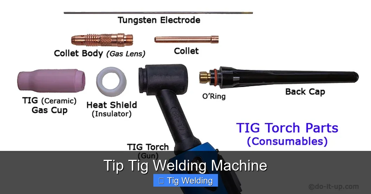 Tip Tig Welding Machine