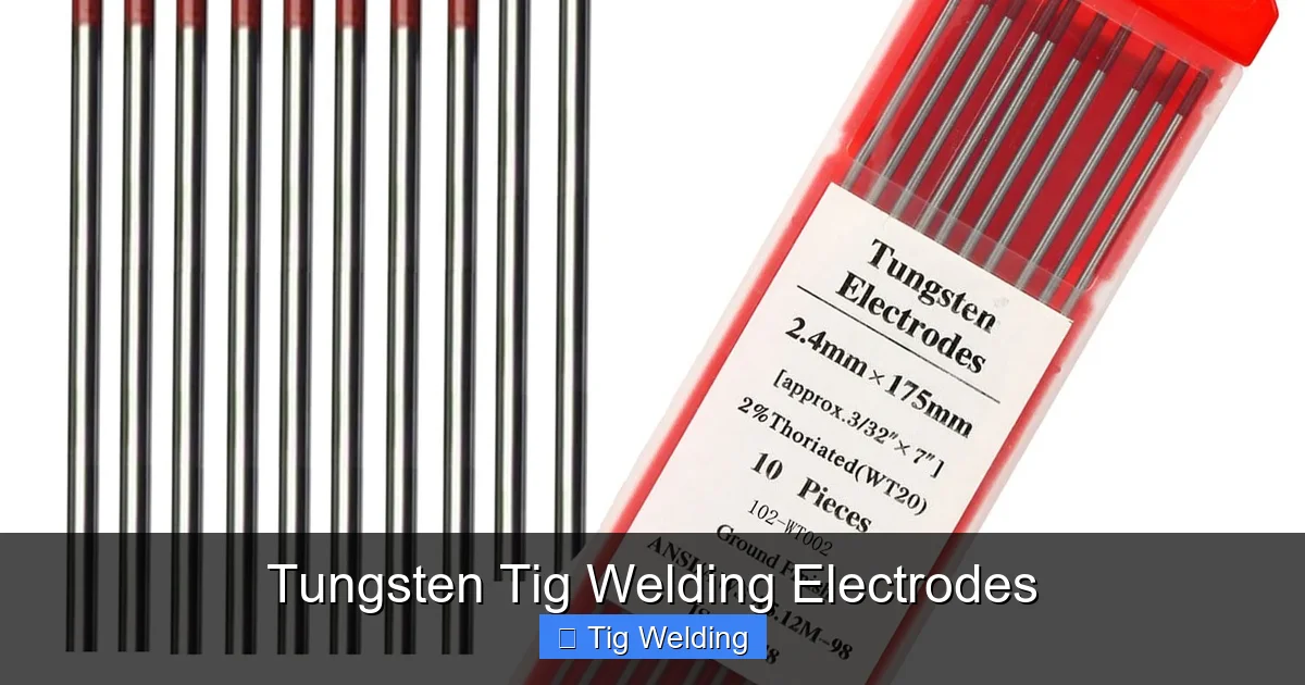 Tungsten Tig Welding Electrodes