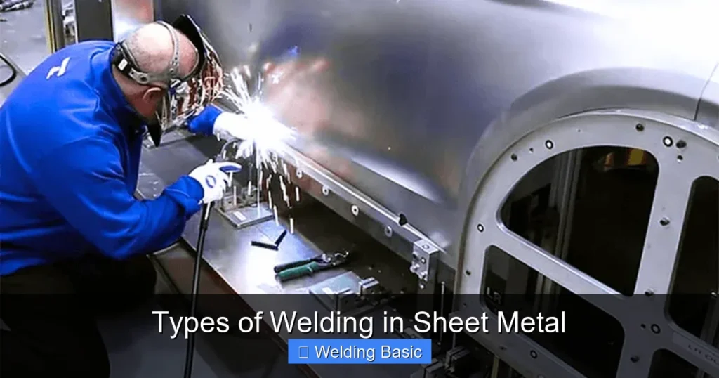 Types of Welding in Sheet Metal
