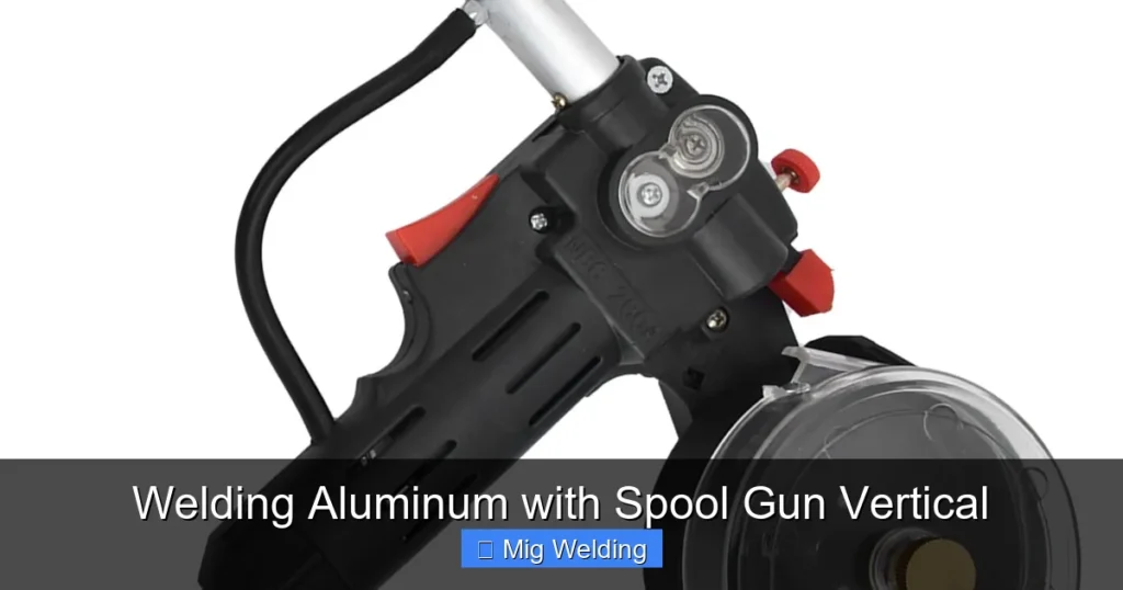 Welding Aluminum with Spool Gun Vertical