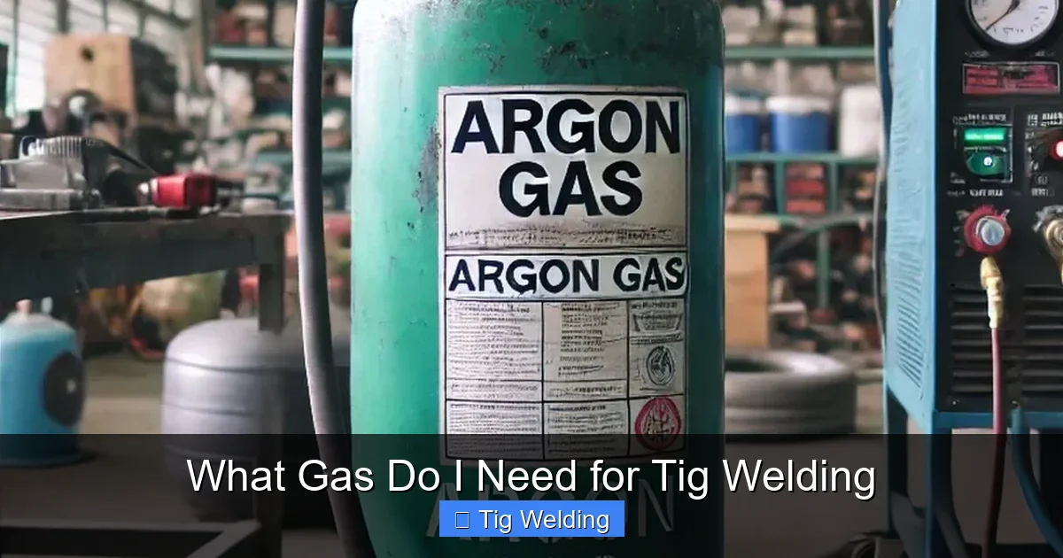 What Gas Do I Need for Tig Welding
