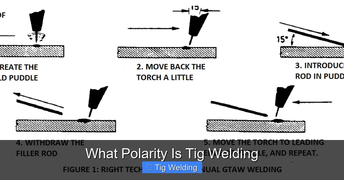 What Polarity Is Tig Welding