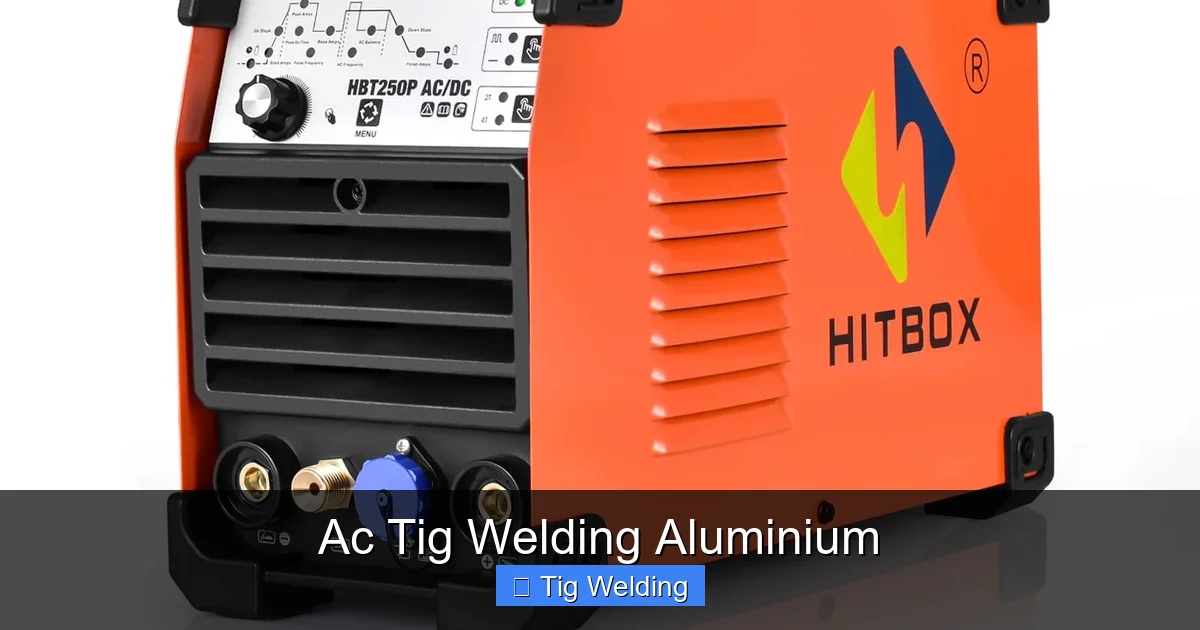 Ac Tig Welding Aluminium