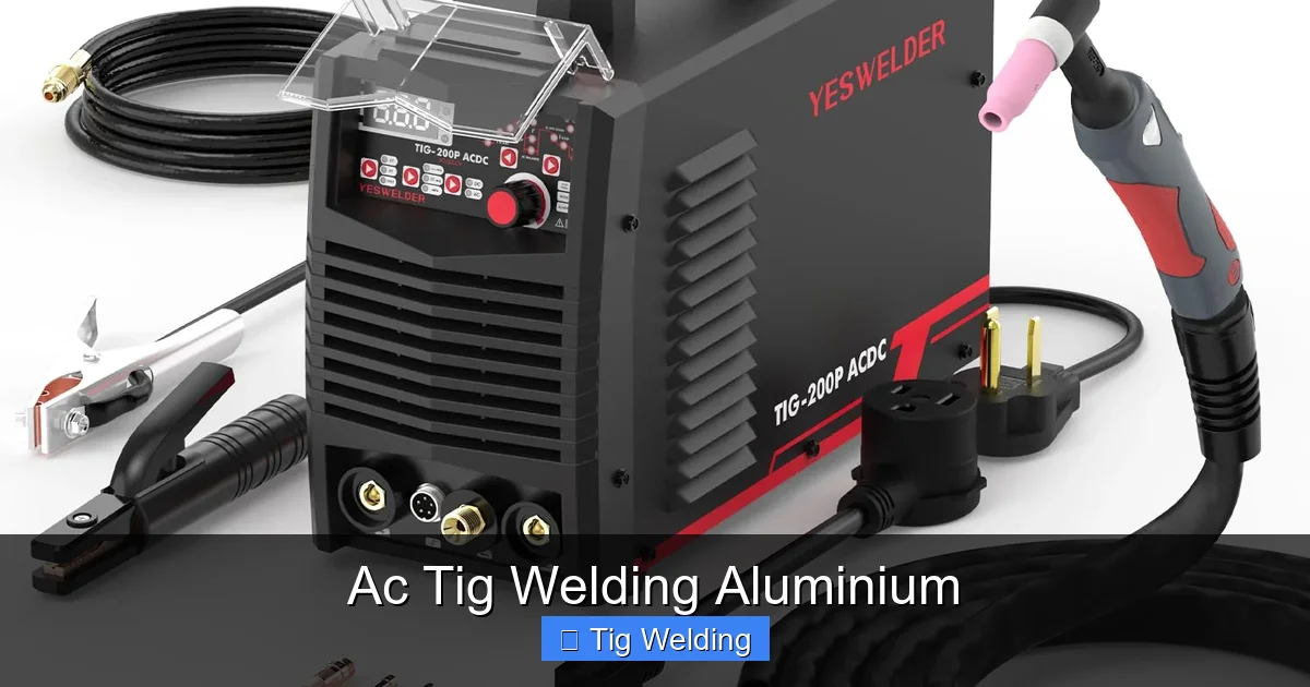 Ac Tig Welding Aluminium