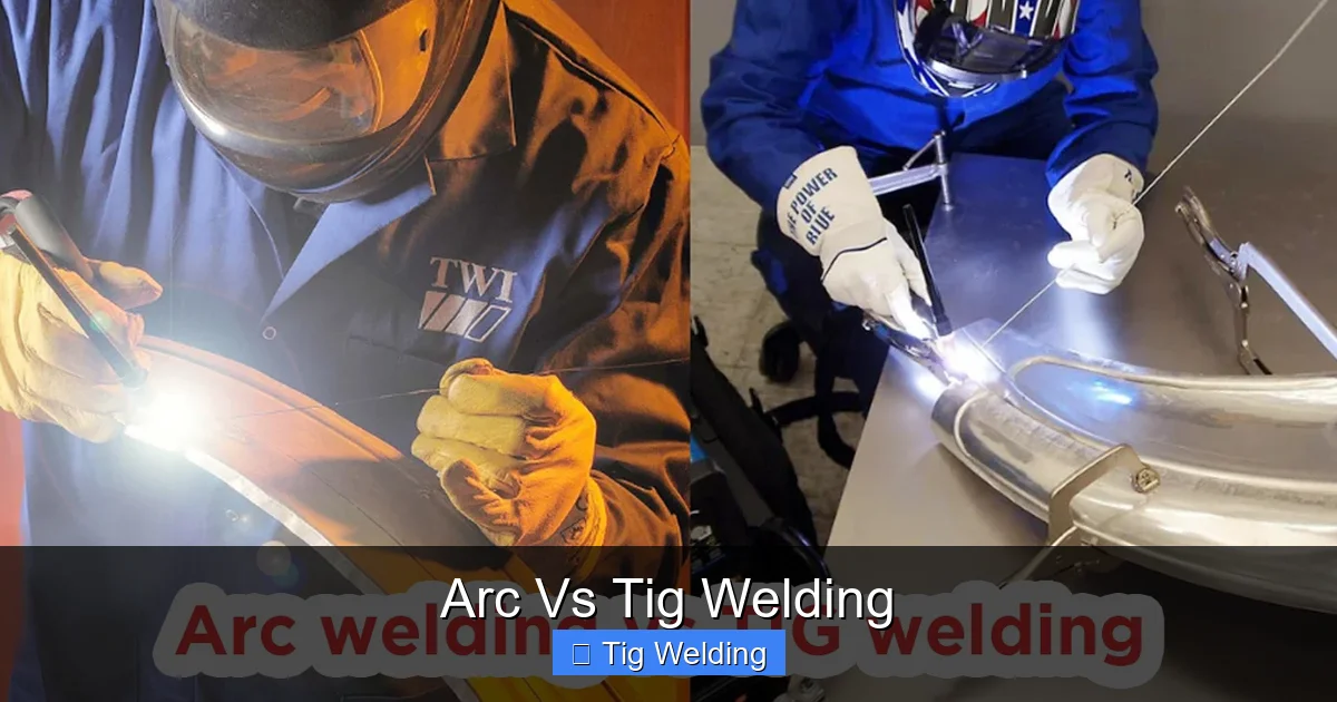 Arc Vs Tig Welding