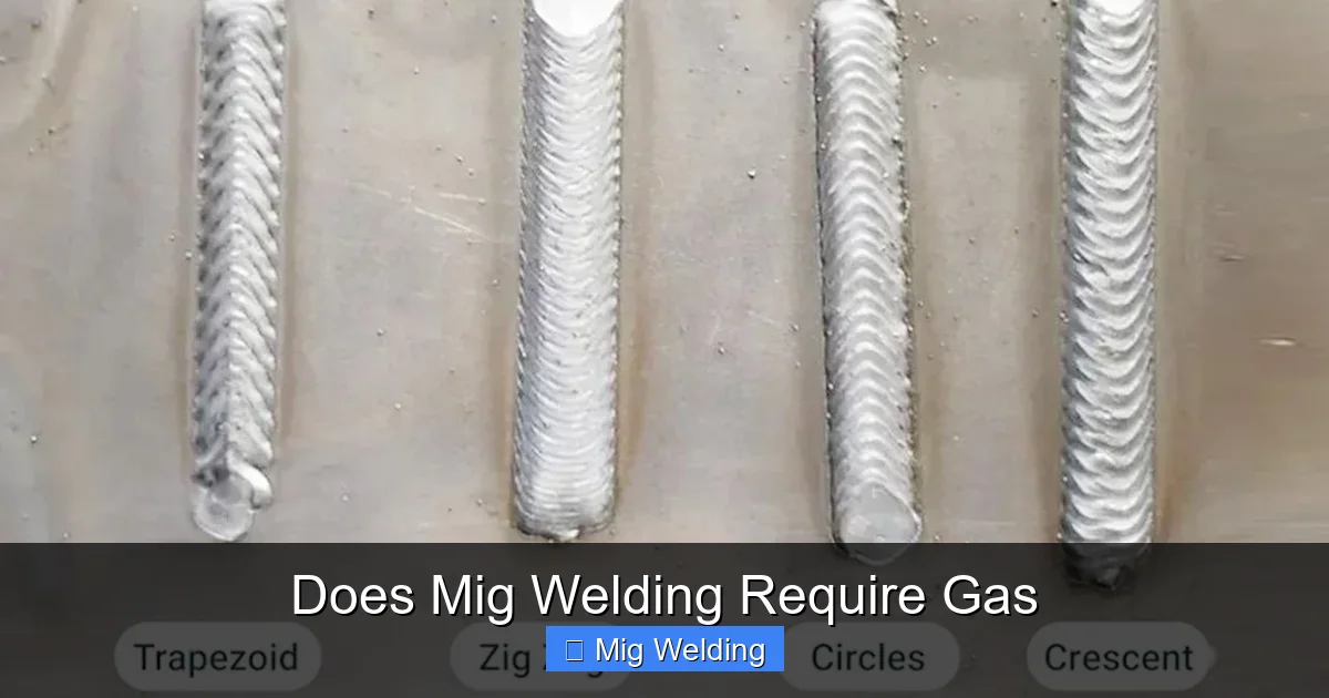 Does Mig Welding Require Gas