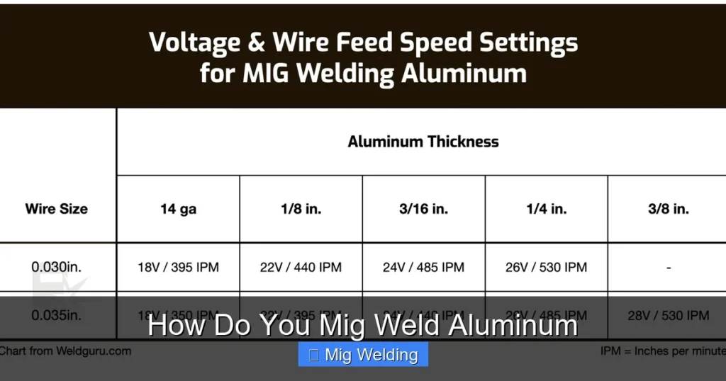 How Do You Mig Weld Aluminum