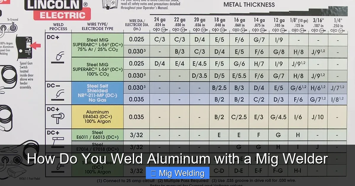 How Do You Weld Aluminum with a Mig Welder