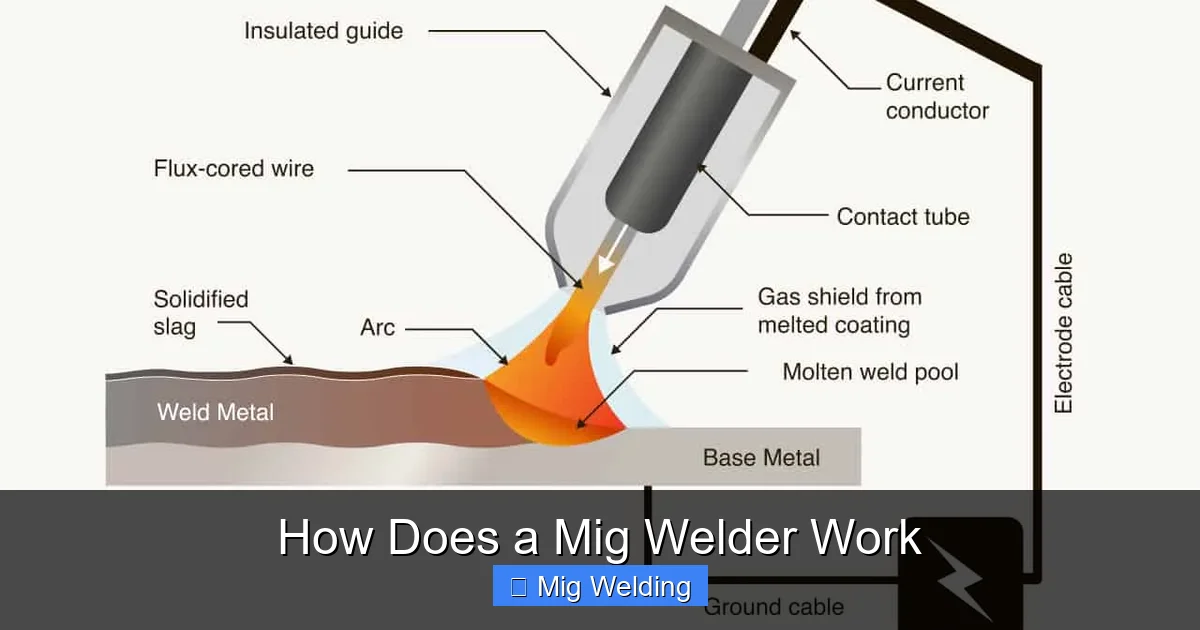 How Does a Mig Welder Work