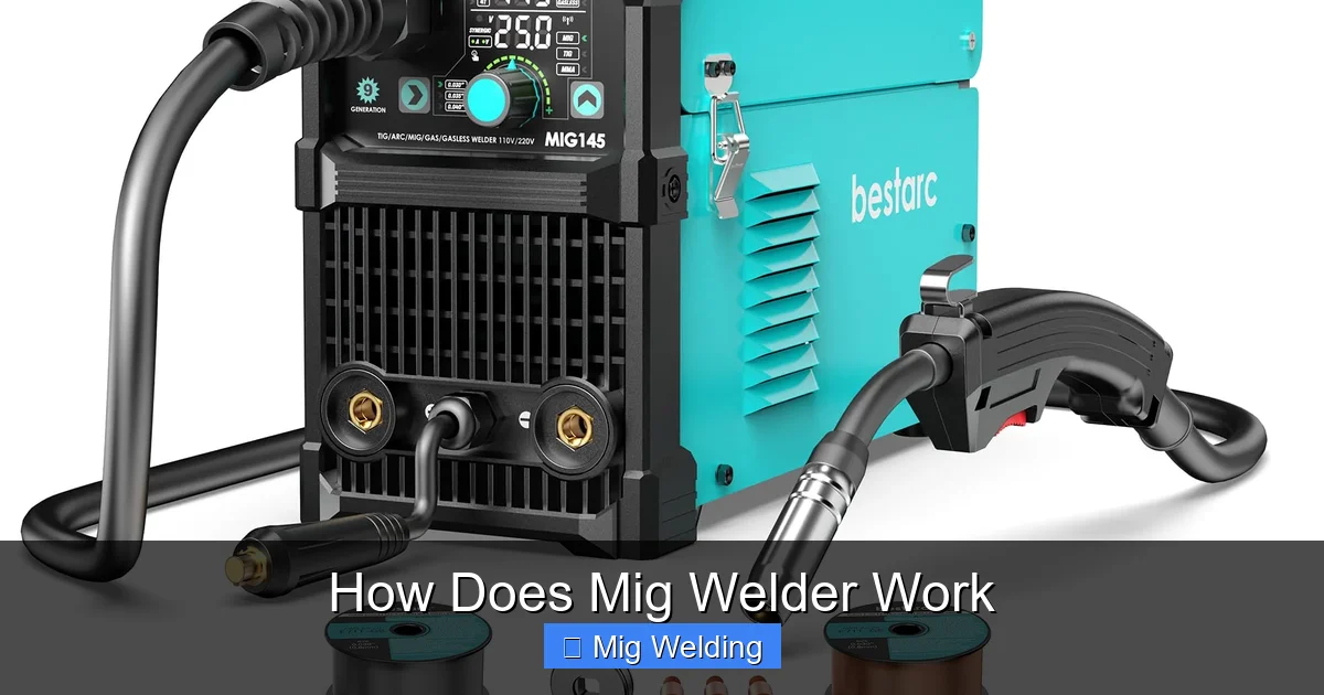 How Does Mig Welder Work