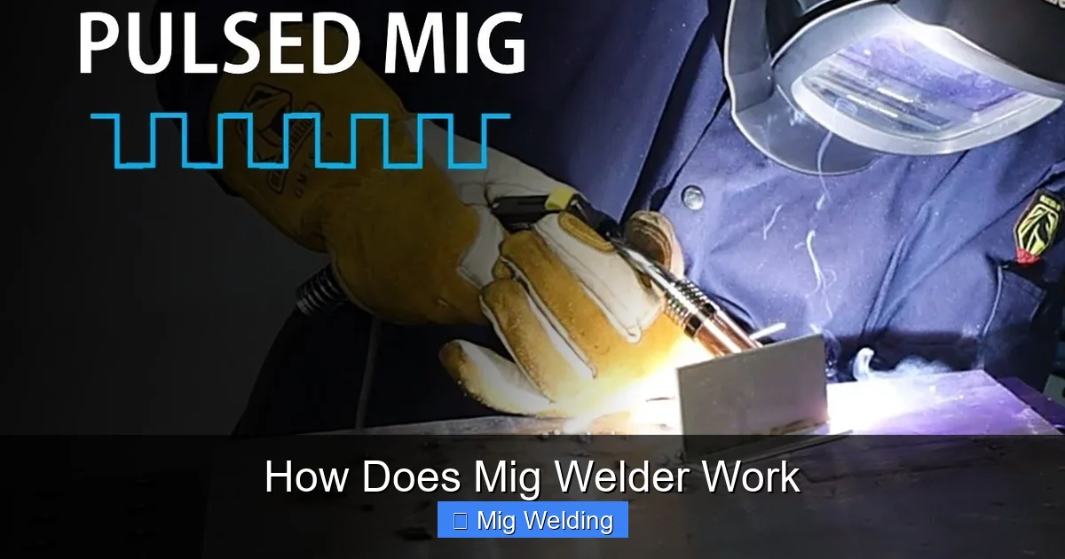 How Does Mig Welder Work