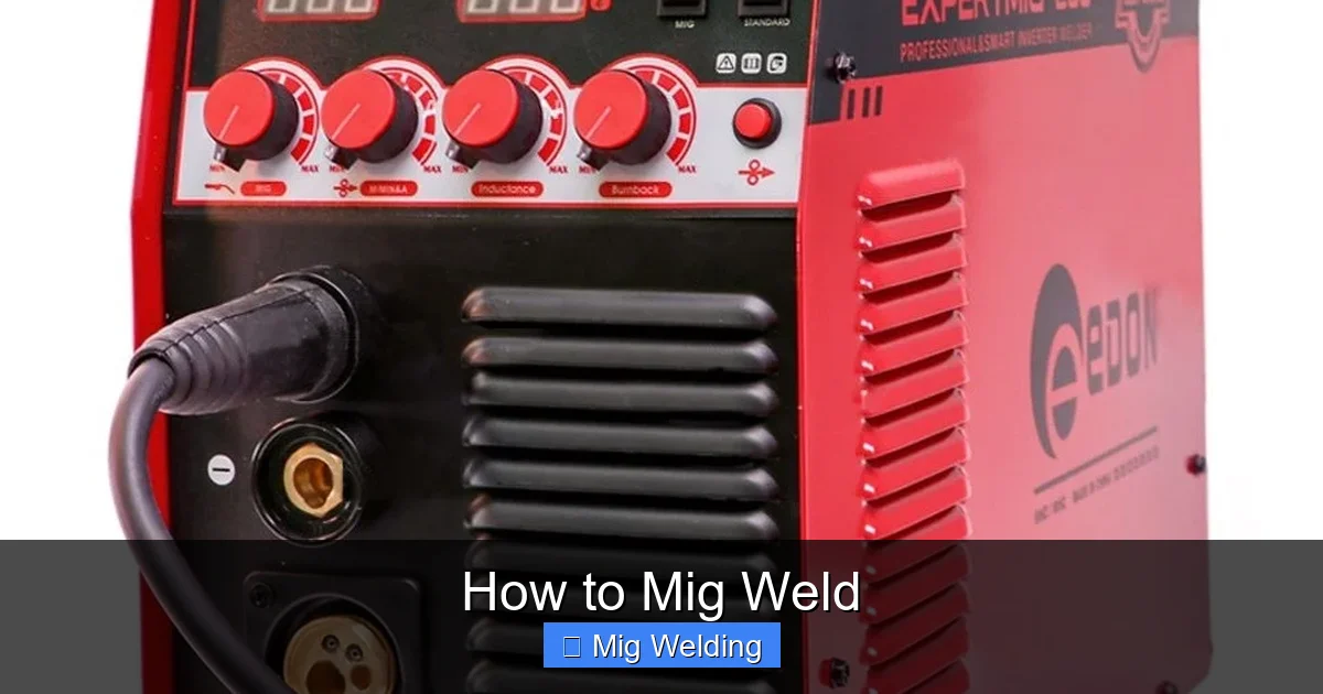 How to Mig Weld