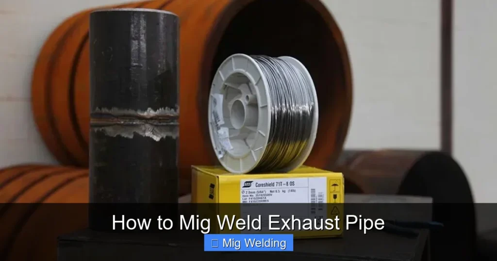 How to Mig Weld Exhaust Pipe How to Mig Weld Exhaust Pipe