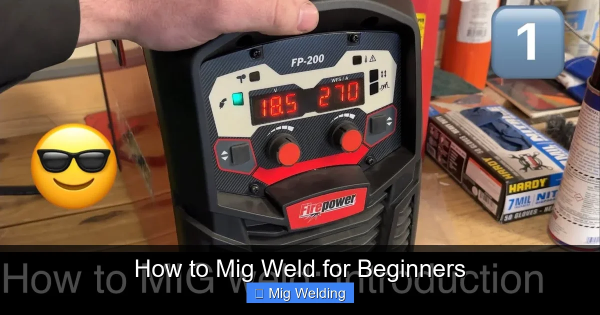 How to Mig Weld for Beginners