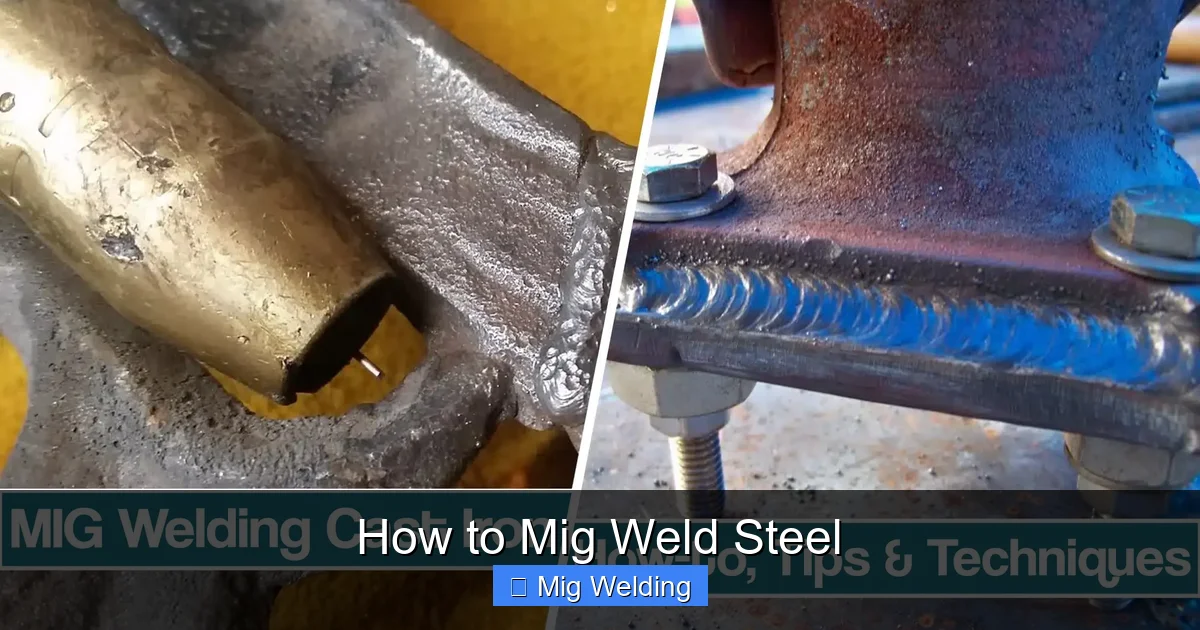 How to Mig Weld Steel