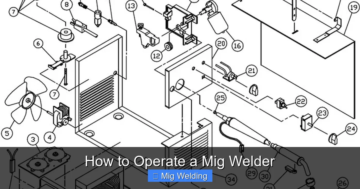 How to Operate a Mig Welder
