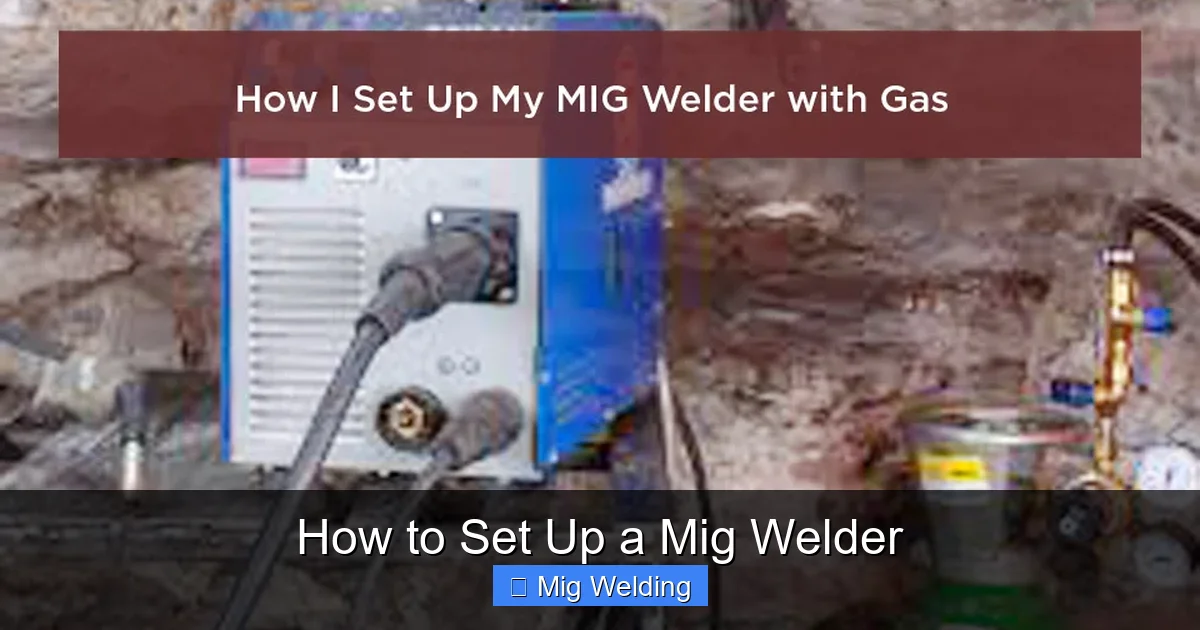 How to Set Up a Mig Welder