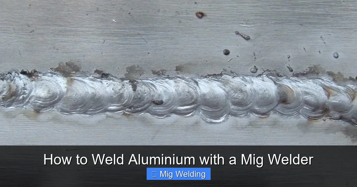 How to Weld Aluminium with a Mig Welder