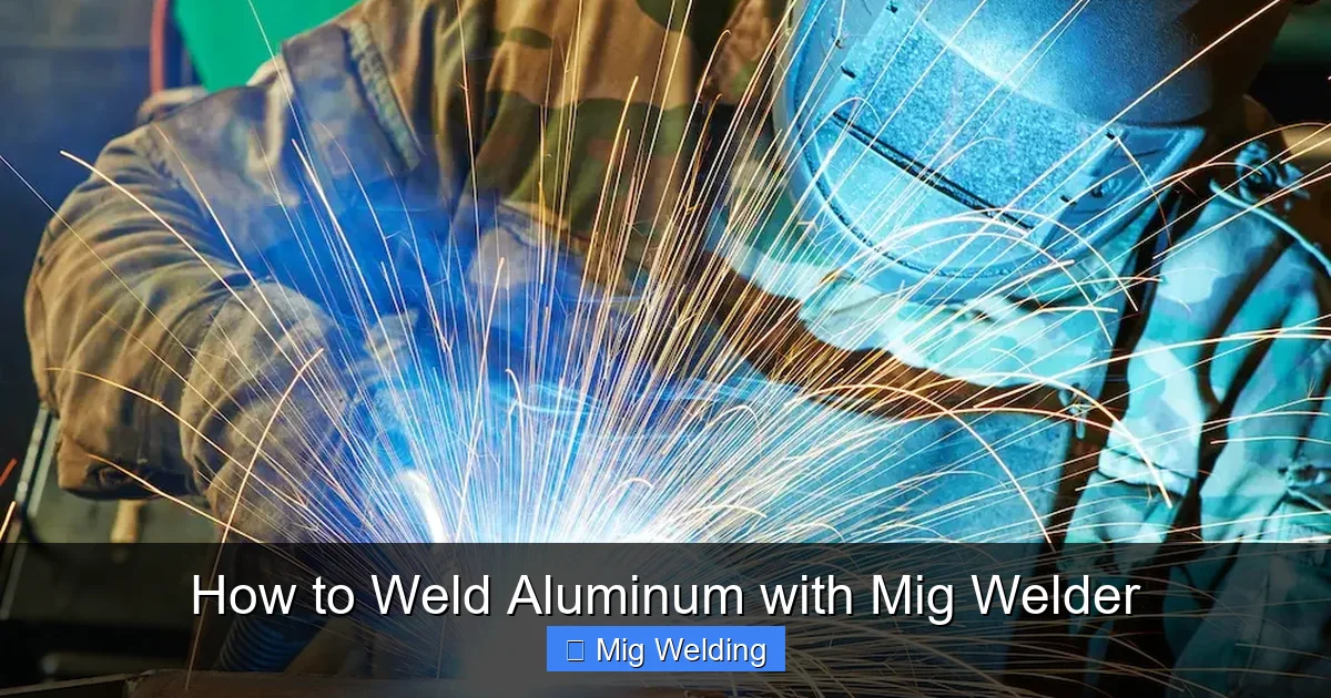 How to Weld Aluminum with Mig Welder