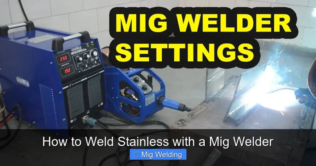 How to Weld Stainless with a Mig Welder