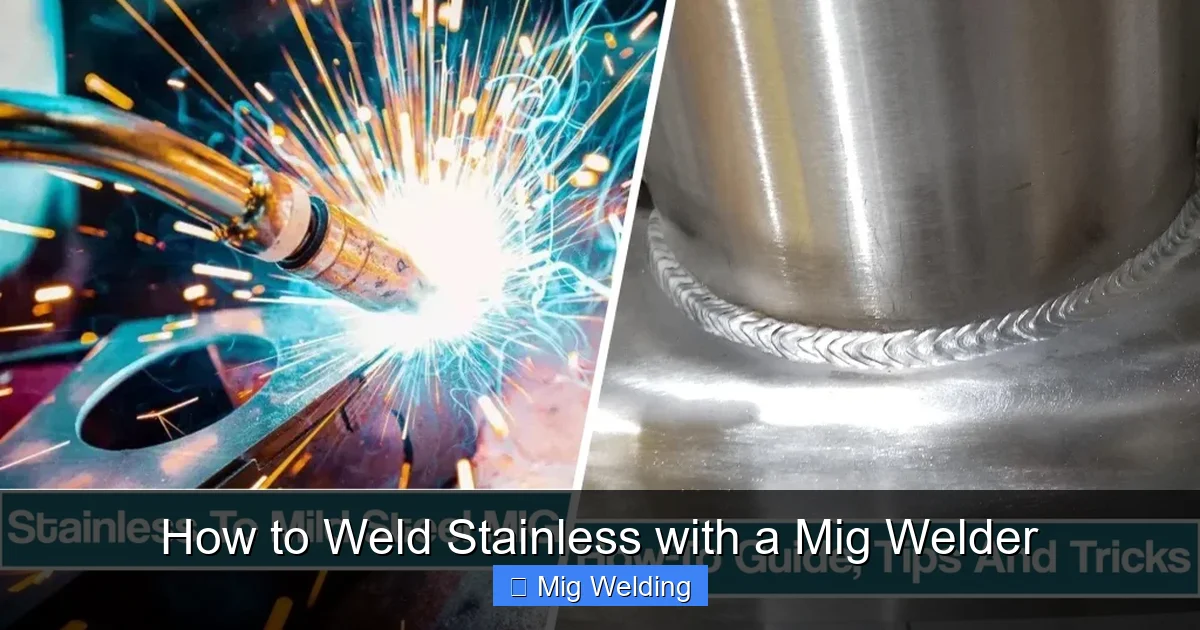 How to Weld Stainless with a Mig Welder