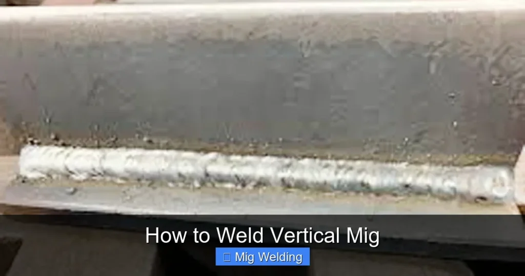 How to Weld Vertical Mig