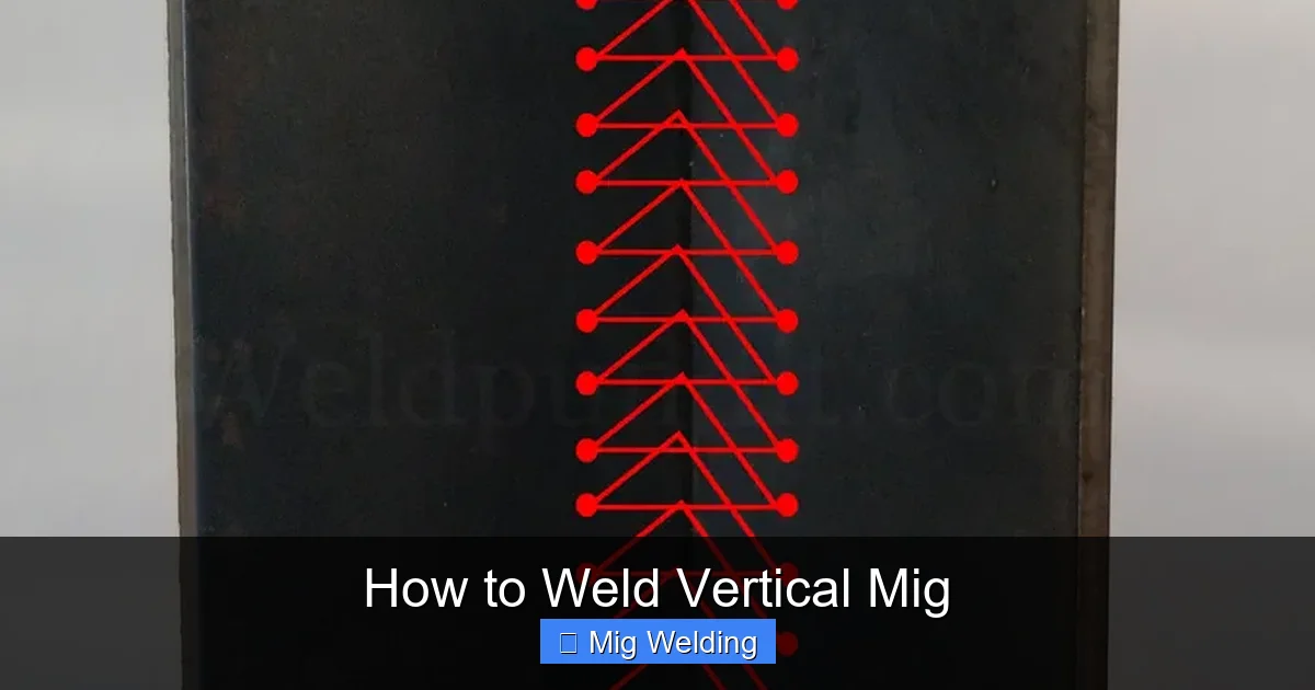 How to Weld Vertical Mig