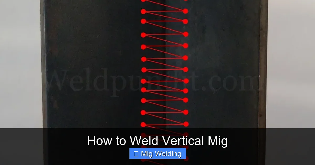 How to Weld Vertical Mig