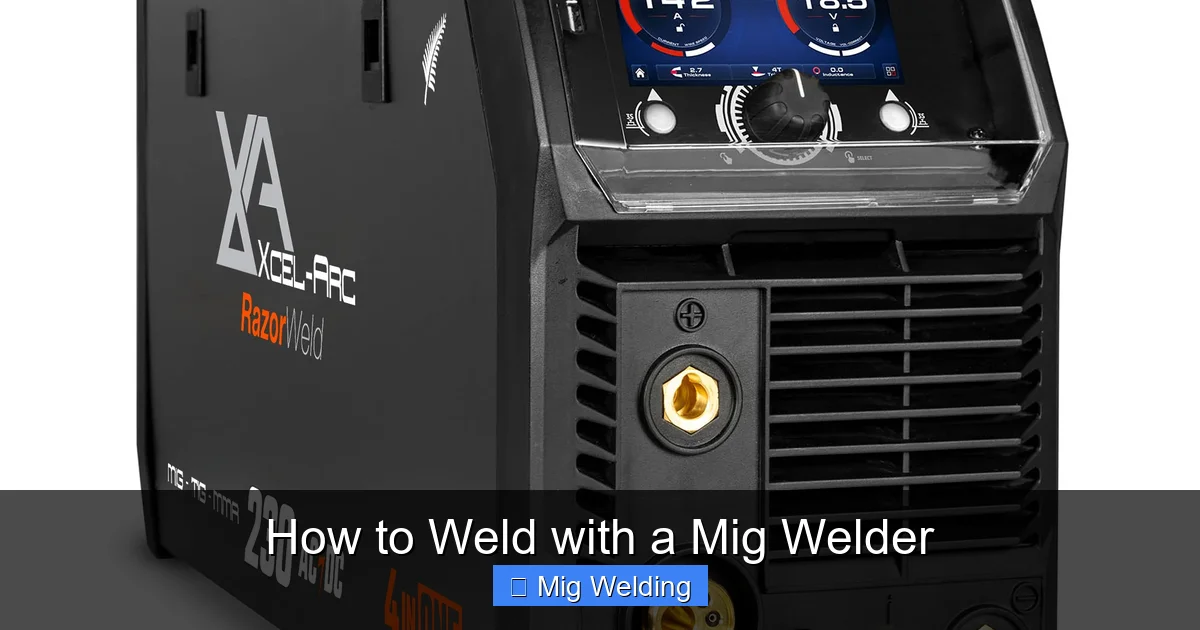 How to Weld with a Mig Welder