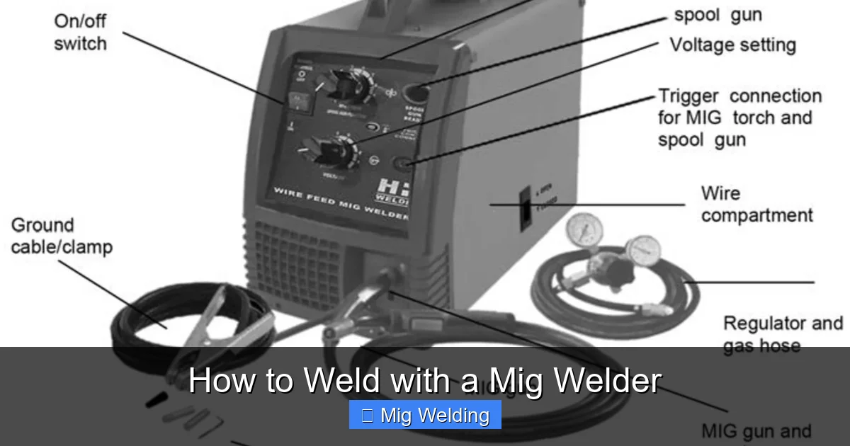 How to Weld with a Mig Welder