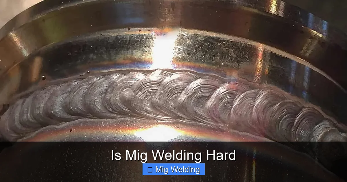 Is Mig Welding Hard