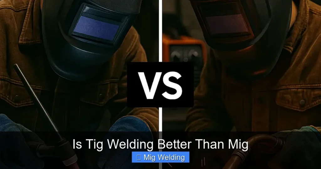 Is Tig Welding Better Than Mig Is Tig Welding Better Than Mig