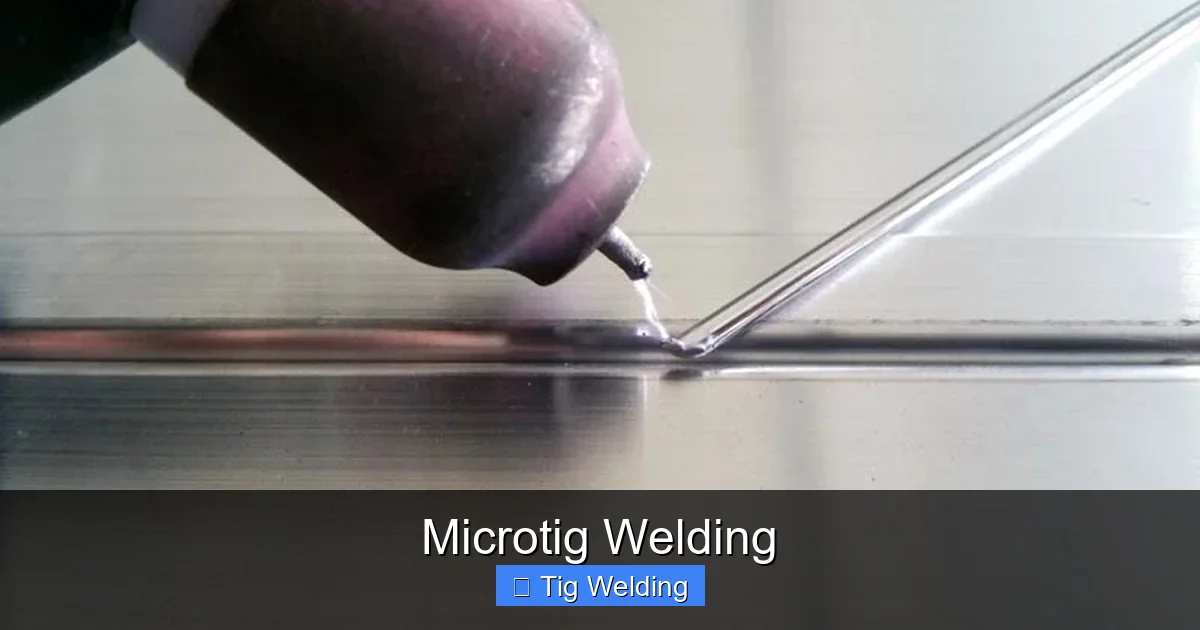 Microtig Welding