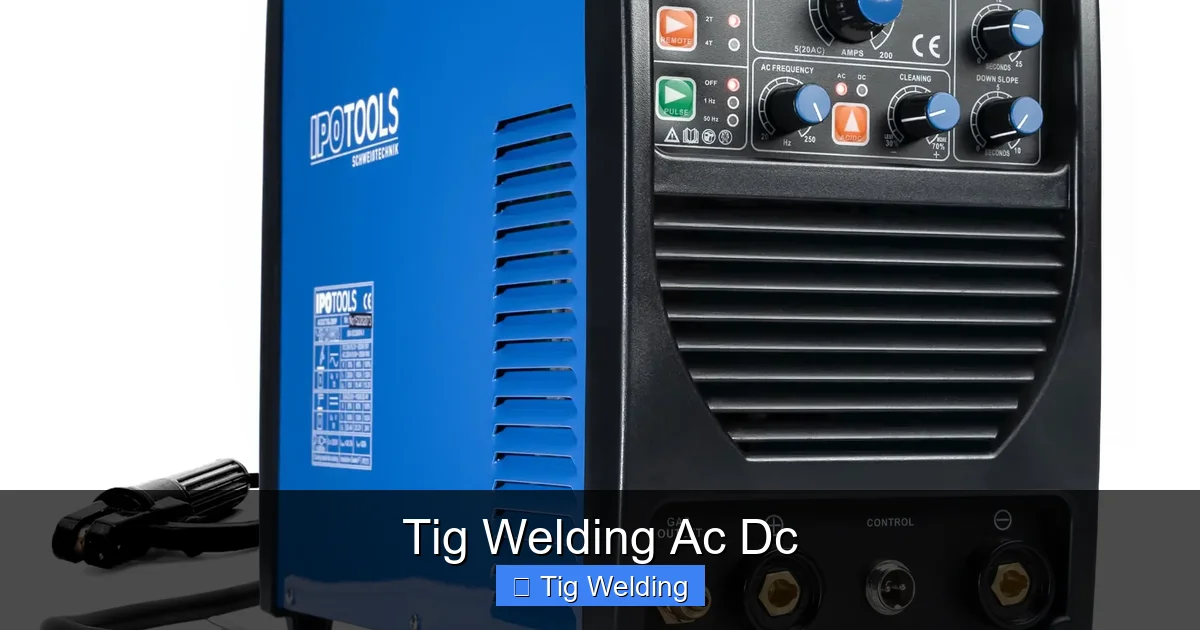 Tig Welding Ac Dc