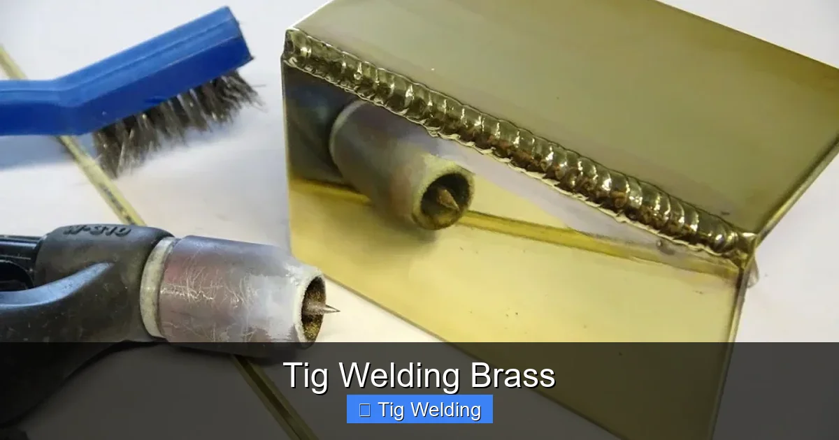 Tig Welding Brass