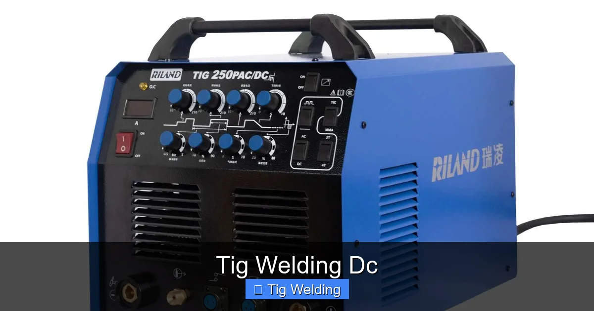 Tig Welding Dc
