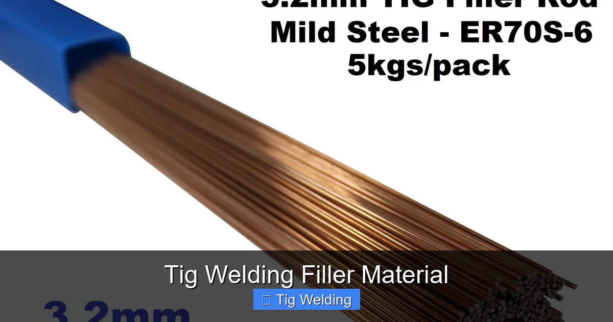 Tig Welding Filler Material