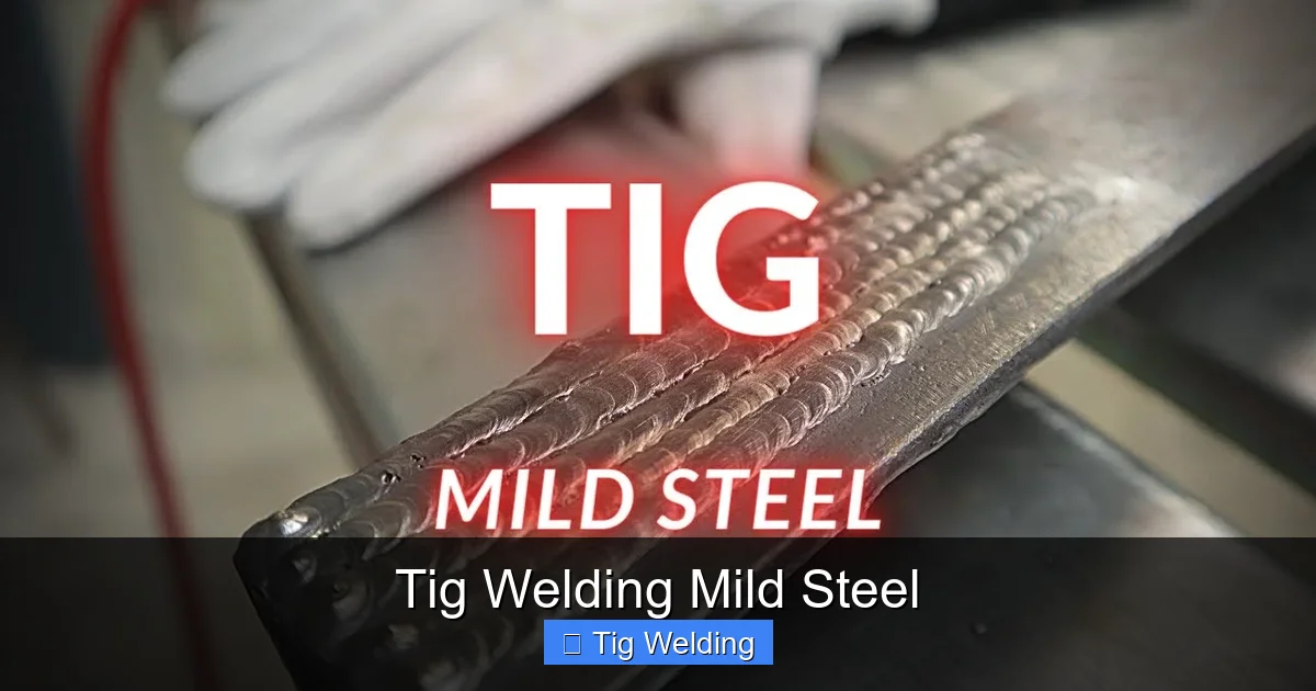Tig Welding Mild Steel