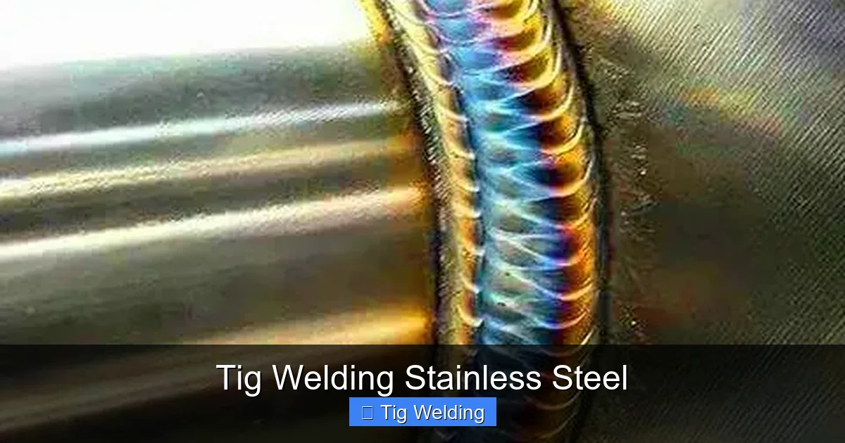 Tig Welding Stainless Steel
