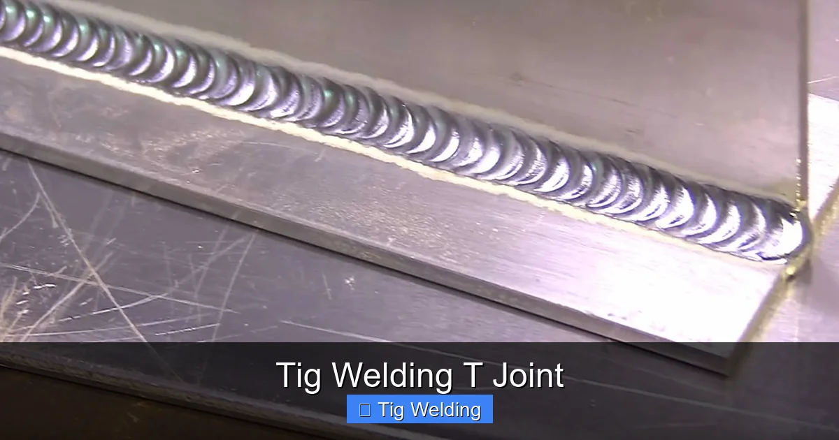 Tig Welding T Joint