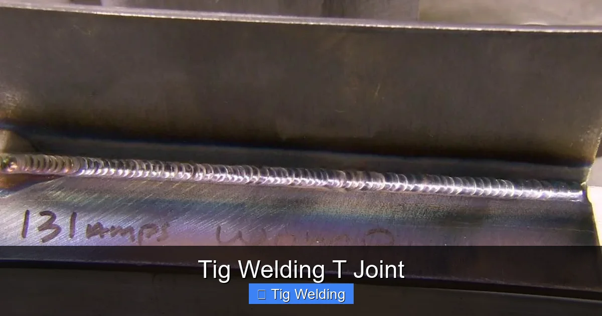 Tig Welding T Joint