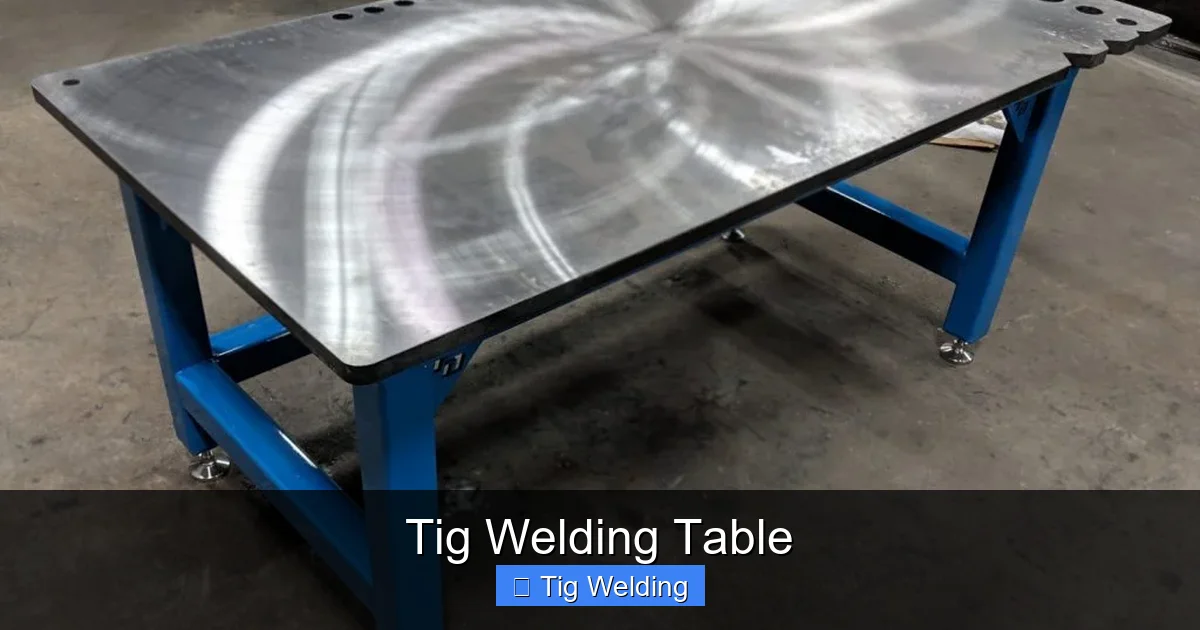Tig Welding Table